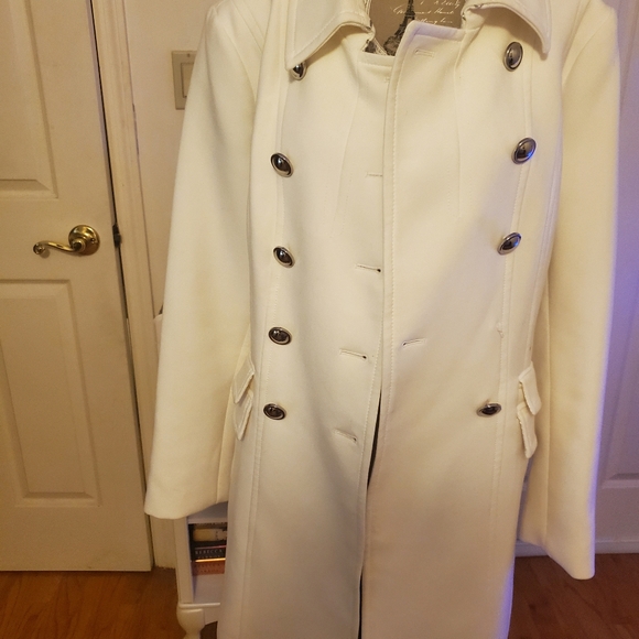White House Black Market Trench Coat - Picture 12 of 16